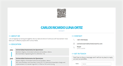 Desktop Screenshot of carloslunaortiz.com