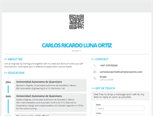 Tablet Screenshot of carloslunaortiz.com